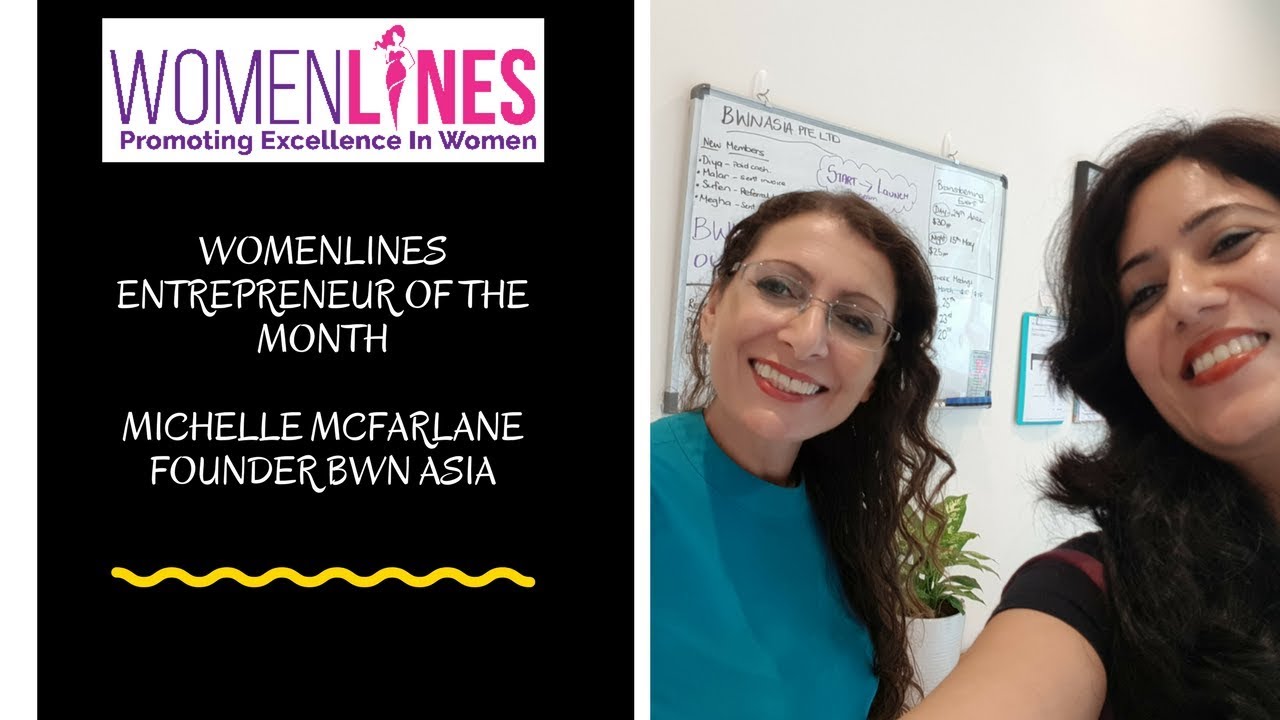 Entrepreneur of the month Michelle Mcfarlane Online Magazine