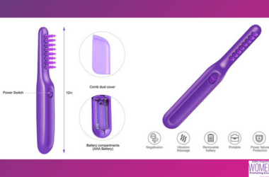 Anti-Slip Electric Hair Brush